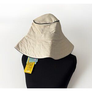 Physician Endorsed Oh La La Hat UPF 50+ Sunhat Linen Blend Resort Beach OS NWT
